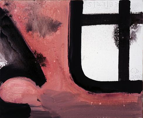 Untitled (Teeth)
2003
20 x 24 inches
Mixed media on linen