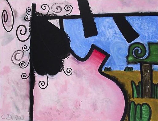 (Hers) Night and Day #4
2009
51 x 66 inches
Acrylic on canvas
