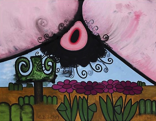 (Hers) Night And Day #5
2009
51 x 66 inches
Acrylic on canvas