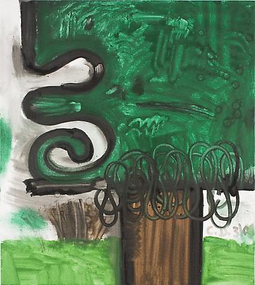 The Interior (Four)
2008
37 x 33 inches
Mixed media on canvas