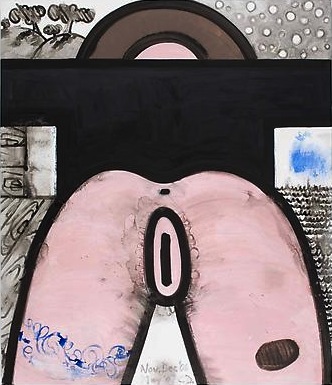 Blue Cloud
2007
70 x 60 inches
Mixed media on linen
