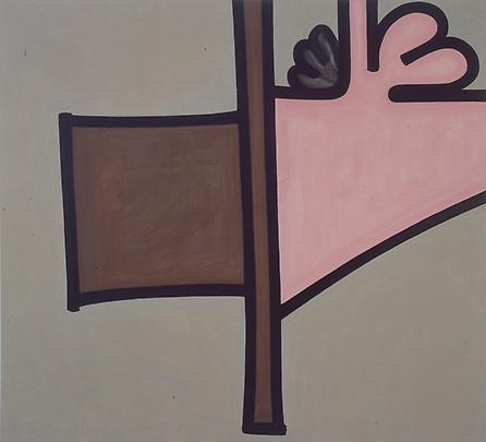 Personal Distance (Five)
2003
70 x 77  inches
Mixed media on linen