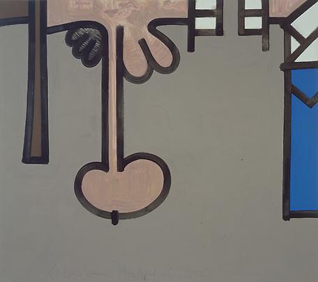 Personal Distance (Two)
2003
70 x 77 inches
Mixed media on linen