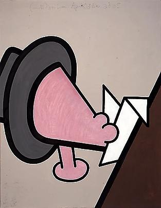 Featureless (Five)
2005
52 x 40 inches
Acrylic on canvas