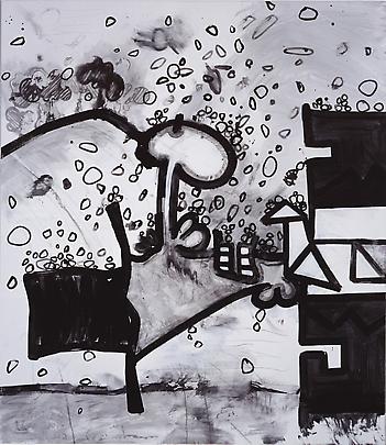 Meso-Kingdom Ten (Collecting Dust)
2002
76 x 66 inches
Acrylic on canvas