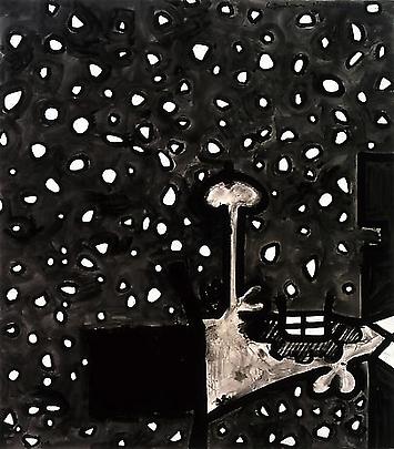 Meso-Kingdom Seven (Heavens)
2001
81 x 71 inches
Mixed media on linen