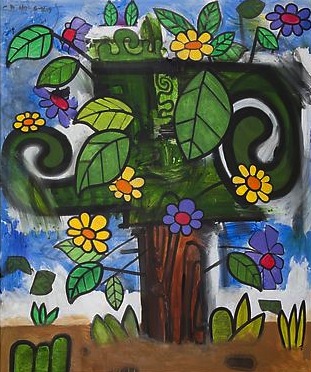 Time Storm
2009
90 x 75 inches (228.6 x 190.5 cm)
Acrylic on canvas