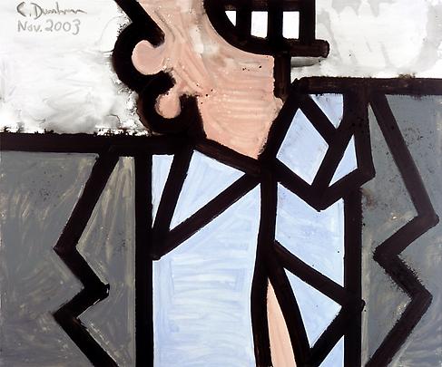 Particular Aspects (Two)
2003
58 3/8 x 69 3/8 inches 
Mixed media on canvas