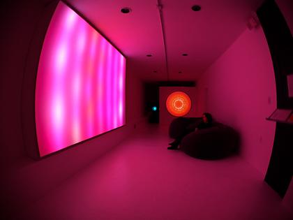 LEO VILLAREAL
installation view - Conner Contemporary Art - November 2002