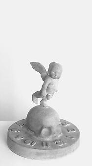 Kenny Hunter
Cherub / Memento Mori
2002, bronze.