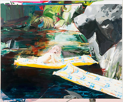 Carmen McLeod (Virginia Commonwealth University)
<i>Mogollon Rim</i> - 2008.  oil on canvas, 75 x 90 inches