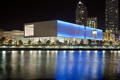 LEO VILLAREAL
Sky (Tampa)
installation view - Tampa Museum of Art, Tampa, FL, permanent installation