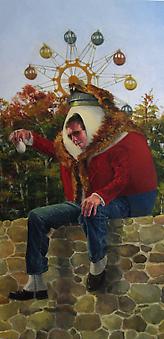 Nathaniel Rogers
Dumpty
2009, oil on panel, 12 x 6 inches.