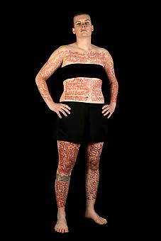 Mary Coble
Blood Script performance at PULSE New York 2008