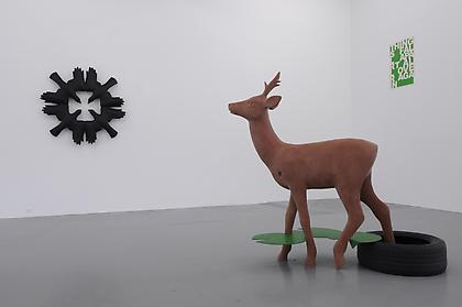 Kenny Hunter 
Like Water in Water (installation view)