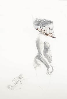 Zoë Charlton
Cousin 9
2008, graphite and gouache on paper, 60 x 40 inches.