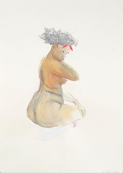 Zoë Charlton
Cousin Study
2008, graphite and gouache on paper, 30 x 20 inches.