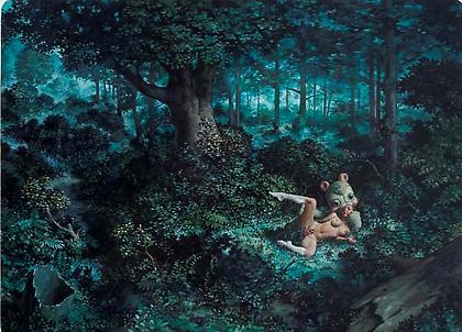 ERIK THOR SANDGERG
Prying
2011, oil on panel, 24 x 32 inches