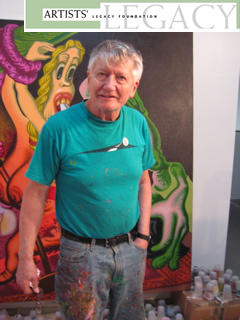 Peter Saul: recipient of The Artists' Legacy Foundation Award 2008