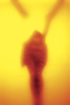 <i>Winged Victory</i>, 1987
Cibachrome print, silicone, acrylic, wood frame
40 by 27 1/2 inches (101.6 x 69.9 cm)
Edition 7/10 Image