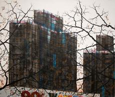<i>99 Cent Wonder</i>, 2013
Acrylic on canvas over panel
60 by 72 inches (152.4 x 182.9 cm) Image