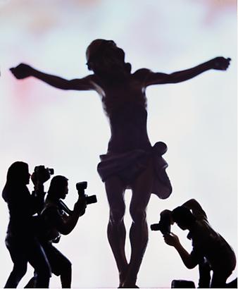 <i>Anarchy (Celebrity)</i>, 2011
Cibachrome print, silicone, acrylic, wood frame
Image: 60 by 50 inches (152.4 x 127 cm)
Frame: 66 by 56 inches (167.6 x 142.2 cm)
Edition1/3 Image