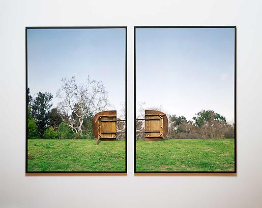 Joey Lehman Morris
Exuviation Consort, 2008
Two Chromogenic (from Lightjet) Print On Dibond And Under Acrylic, Laquer On Maple Frame
70 x 48 inches (each), 70 x 100 inches (together with two inches apart)
Edition of 3