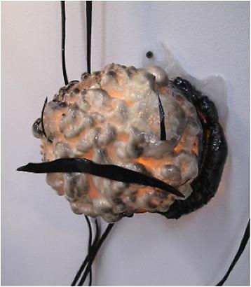 Jonathan Pylypchuk
	<i>Creampuff #1</i>, 2009
	Mixed Media
	8 x 8 x 6 ½ inches
	20.32 x 20.32 x 16.51 cm