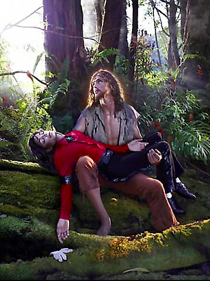 David LaChapelle
American Jesus: Hold Me, Carry Me Boldly, 2009
Digital C-print 
61 x 137.2 cm