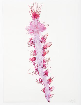 <i>Untitled (Figures of Eros)</i>, 2008
Acrylic and oil crayon on paper
30 1/2 x 22 3/4 inches