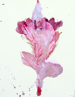 <i>Untitled (Figures of Eros)</i>, 2008
Acrylic and oil crayon on paper
30 1/2 x 22 3/4 inches