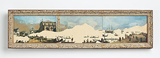 <i>The Grand Canal</i>, 2008
Mixed media on board
6 x 24 1/2 inches