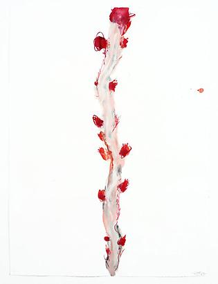 <i>Untitled (Figures of Eros)</i>, 2008
Acrylic and oil crayon on paper
30 1/2 x 22 3/4 inches