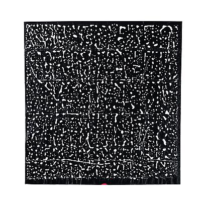 <i>Bianco Trash 17</i>, 2012
Acrylic on Trash Bag
31 x 32.5 inches
78.7 x 82.6 cm