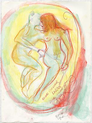 <i>Safe?</i>, 2011
Pastel, colored pencil on paper
30 x 22 1/4 inches