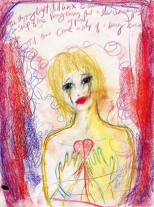 <i>Room 9</i>, 2011
Pastel, colored pencil on paper
24 x 18 inches