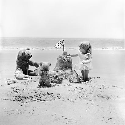 <i>The Lonely Doll: they went to the beach---</i>, 1956 (Printed 2012)
Chromogenic Print