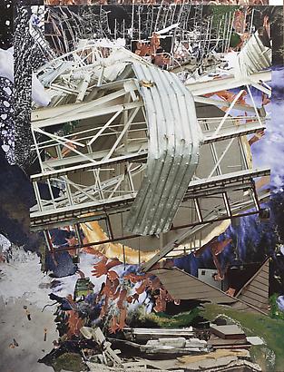George Rahme
<em>F-350</em>, 2010
26 x 20 in
Paper collage