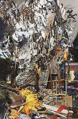 George Rahme
<em>Shady Lady</em>, 2011
41 x 27 in
Paper collage