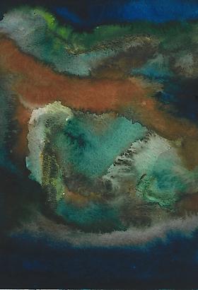 Alessandro Twombly
Untitled (34), 1984
Acrylic on paper
12 x 9 inches