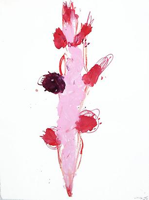 <i>Untitled (Figures of Eros)</i>, 2008
Acrylic and oil crayon on paper
30 1/2 x 22 3/4 inches