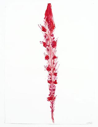 <i>Untitled (Figures of Eros)</i>, 2008
Acrylic and oil crayon on paper
30 1/2 x 22 3/4 inches