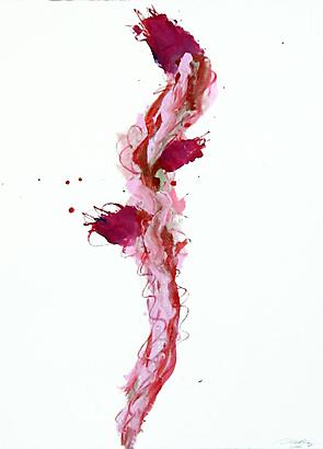 <i>Untitled (Figures of Eros)</i>, 2008
Acrylic and oil crayon on paper
30 1/2 x 22 3/4 inches