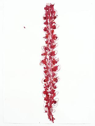 <i>Untitled (Figures of Eros)</i>, 2008
Acrylic and oil crayon on paper
30 1/2 x 22 3/4 inches
