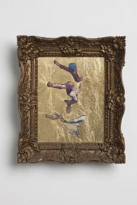 <i>Gleam Gleaners</i>, 2008
Mixed media on board
6 1/4 x 5 1/2 inches