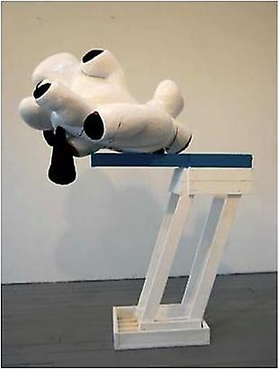 David Humphrey
<i>Puppies</i>, 2009
Wood, paint, fake fur, 
celluclay and hydocal
60 x 40 x 27 inches
152.4 x 101.6 x 68.58 cm
