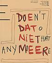 Rik Meijers: Don't do that Anymore