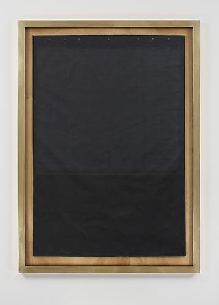 Wiper, 2010
Felt printing blanket, bronze & wood frame
44 x 31 x 1 1/2 inches
Edition of 2
SGI2770