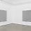 Installation view: Michael Scott, Black and White Line Paintings 1989-2011
