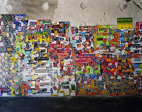 <i>Auto Part Labels (The New Antiquity)</i>, 2009 
C-print
42 x 53 inches (106.7 x 134.6 cm)
